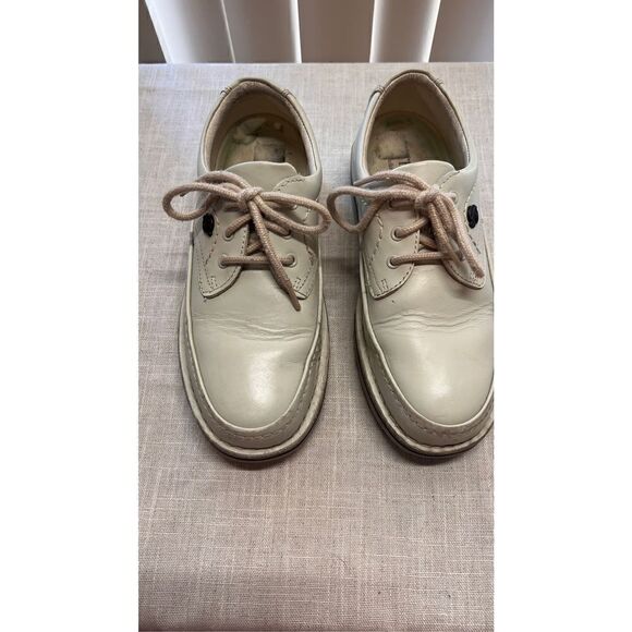 THE BODY SHOE BEIGE HUSH PUPPIES MALL WALKER MENS SIZE 6 wide - Picture 2 of 11